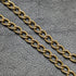 British Vintage Gold Plated Double Albert Chain